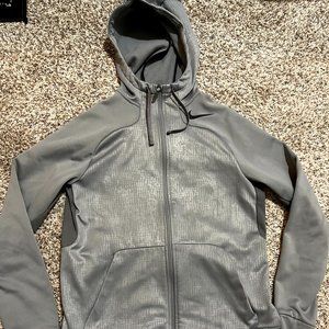 Nike Grey Fleece Warmup Jacket